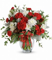 Holiday Shine Bouquet from Beecher Florist, flower delivery in Beecher